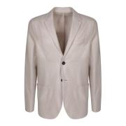 Blazer linnen honingraat Harris Wharf London , Beige , Heren