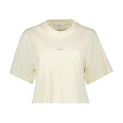 Parel Arrow T-shirt Off White , Beige , Dames