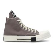 Laceless hoge-top canvas sneakers Converse , Gray , Heren