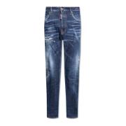 Jeans 642 Dsquared2 , Blue , Heren