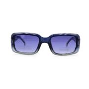 Pre-owned Fabric sunglasses Dior Vintage , Blue , Dames