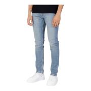 Slim Taper Jeans voor Mannen Levi's , Blue , Heren