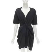Pre-owned Polyester dresses Balenciaga Vintage , Black , Dames