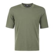 Militaire Stijl T-shirts en Polos K-Way , Green , Heren