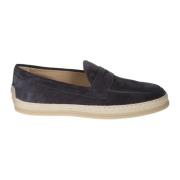 Heren Loafers Mocassino Gomma Tod's , Blue , Heren