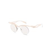 PR A24S 12S0B8 Sunglasses Prada , Pink , Dames