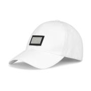 Baseball Cap Wit Logo Plaat Dolce & Gabbana , White , Heren