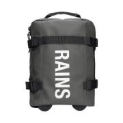 Grijze Reisbagage Set Rains , Gray , Unisex