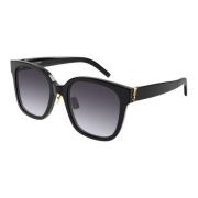 Black/Grey Shaded Sunglasses SL M105/F Saint Laurent , Black , Dames