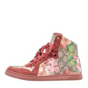 Pre-owned Canvas sneakers Gucci Vintage , Multicolor , Dames