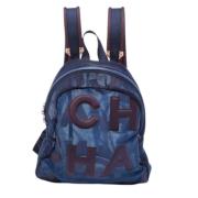 Pre-owned Fabric backpacks Chanel Vintage , Blue , Dames