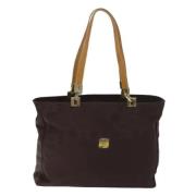 Pre-owned Fabric totes MCM Pre-owned , Brown , Dames