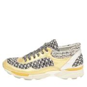 Pre-owned Leather sneakers Chanel Vintage , Multicolor , Unisex