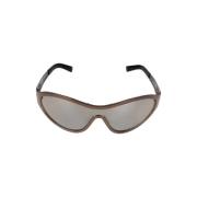 Pre-owned Fabric sunglasses Gucci Vintage , Brown , Dames