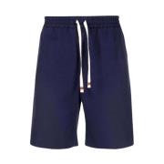 Stijlvolle Bermuda Shorts voor de Zomer Gucci , Blue , Heren