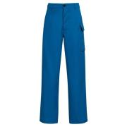 Teal tropische wollen broek met gereedschapszak Marni , Blue , Heren