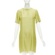 Pre-owned Silk dresses Marni Pre-owned , Yellow , Dames