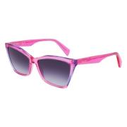 Stijlvolle zonnebril Lj796S kleur 528 Liu Jo , Pink , Unisex