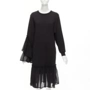 Pre-owned Cotton dresses Dries van Noten Pre-owned , Black , Dames