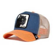 Blauwe Panther Trucker Cap Goorin Bros , Multicolor , Heren