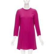 Pre-owned Silk dresses Valentino Vintage , Pink , Dames