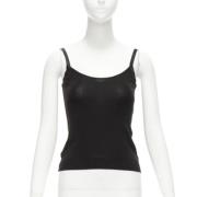 Pre-owned Cotton tops Valentino Vintage , Black , Dames