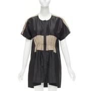 Pre-owned Silk dresses Balenciaga Vintage , Black , Dames