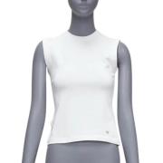 Pre-owned Cotton tops Dior Vintage , White , Dames