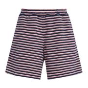 Gestreepte terry shorts Marni , Multicolor , Heren