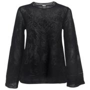 Pre-owned Lace tops Missoni Pre-owned , Black , Dames