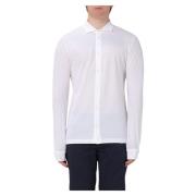 Klassieke Polo Overhemd Zanone , White , Heren