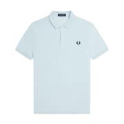Logo Polo Shirt Fred Perry , Blue , Heren
