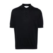 Blauwe Polo T-shirts en Polos Lardini , Blue , Heren