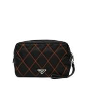 Pre-owned Nylon prada-bags Prada Vintage , Black , Dames