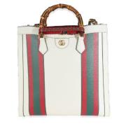 Pre-owned Leather totes Gucci Vintage , Multicolor , Dames