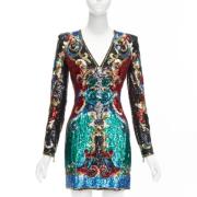 Pre-owned Fabric dresses Balmain Pre-owned , Multicolor , Dames