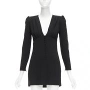Pre-owned Acetate dresses Yves Saint Laurent Vintage , Black , Dames