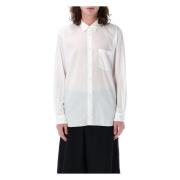 Casual Katoenen Overhemd Comme des Garçons , White , Heren