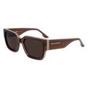 Mode Zonnebril Kl6142S Model 246 Karl Lagerfeld , Brown , Dames