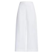 Cady cropped trousers Marni , White , Dames