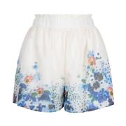 Bloemen High Waist Shorts Radical , Multicolor , Dames