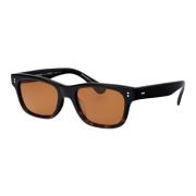 Stijlvolle Rosson Sun Zonnebril Oliver Peoples , Black , Unisex