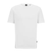 Witte T-shirts en Polos Korte Mouw Hugo Boss , White , Heren