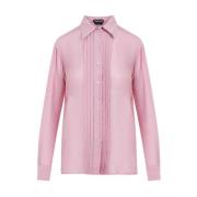 Zijden Batist Roze Shirt Tom Ford , Pink , Dames