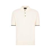 Korte Mouw Polo Shirt 3D1Mxm-1Mpgz Emporio Armani , White , Heren