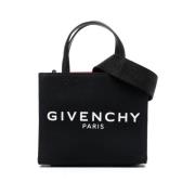 Zwarte G Mini Tote Tas Givenchy , Black , Dames