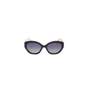 Stijlvolle zonnebril voor vrouwen Guess , Black , Unisex