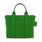 Groene Leren Micro Tote Tas Handtas Marc Jacobs , Green , Dames