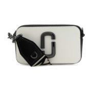 Multicolor Snapshot Crossbody Tas Marc Jacobs , White , Dames