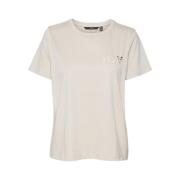 Francis T-Shirt Vero Moda , Beige , Dames